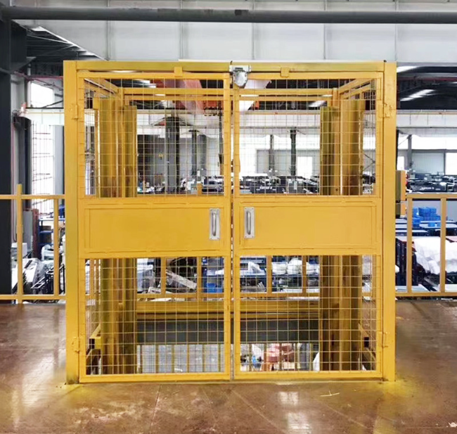 黄山智能导轨式升降机亮相